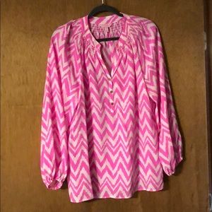 Lilly Pulitzer Pink Elsa Blouse